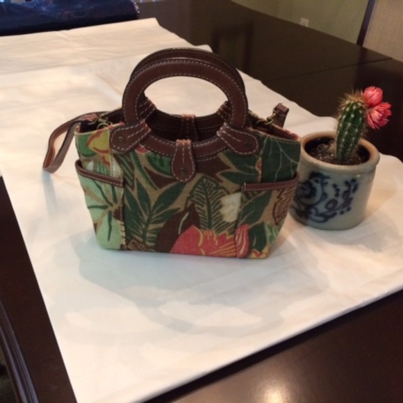 Fossil Handbags - Fossil Tropical Mini Handbag / Shoulder Bag